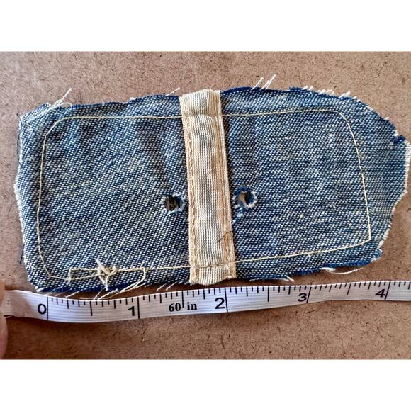 Vintage Western Auto Patch Tivoli TX Home and Farm Center Denim Backing Cosplay - Picture 3 of 3